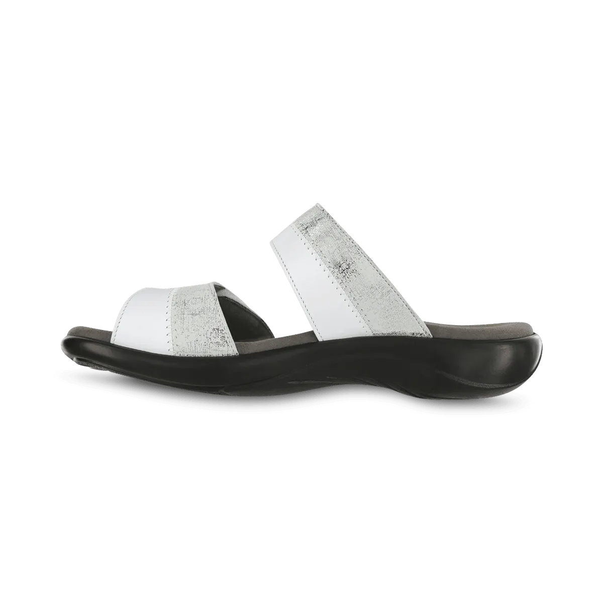 Nudu Slide White / Silver