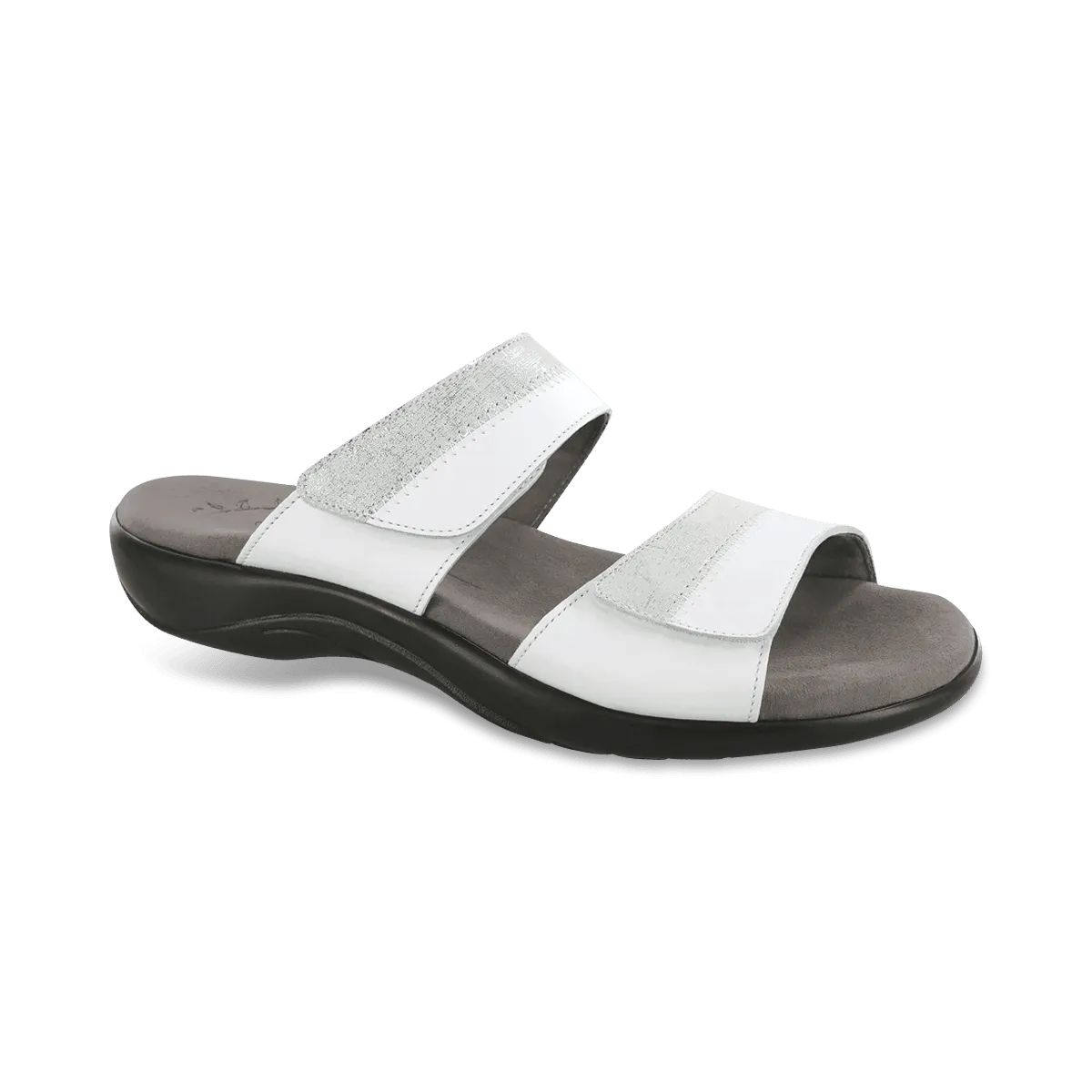 Nudu Slide White / Silver