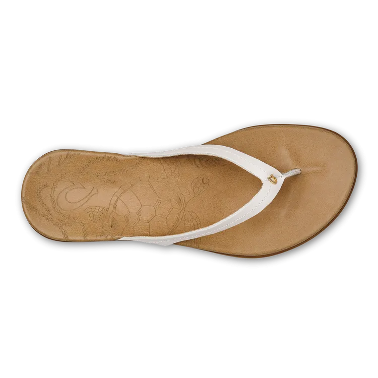 Olukai W Honu BRIGHT WHT / GOLDEN SAND