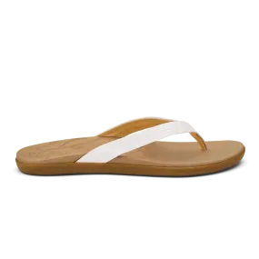 Olukai W Honu BRIGHT WHT / GOLDEN SAND