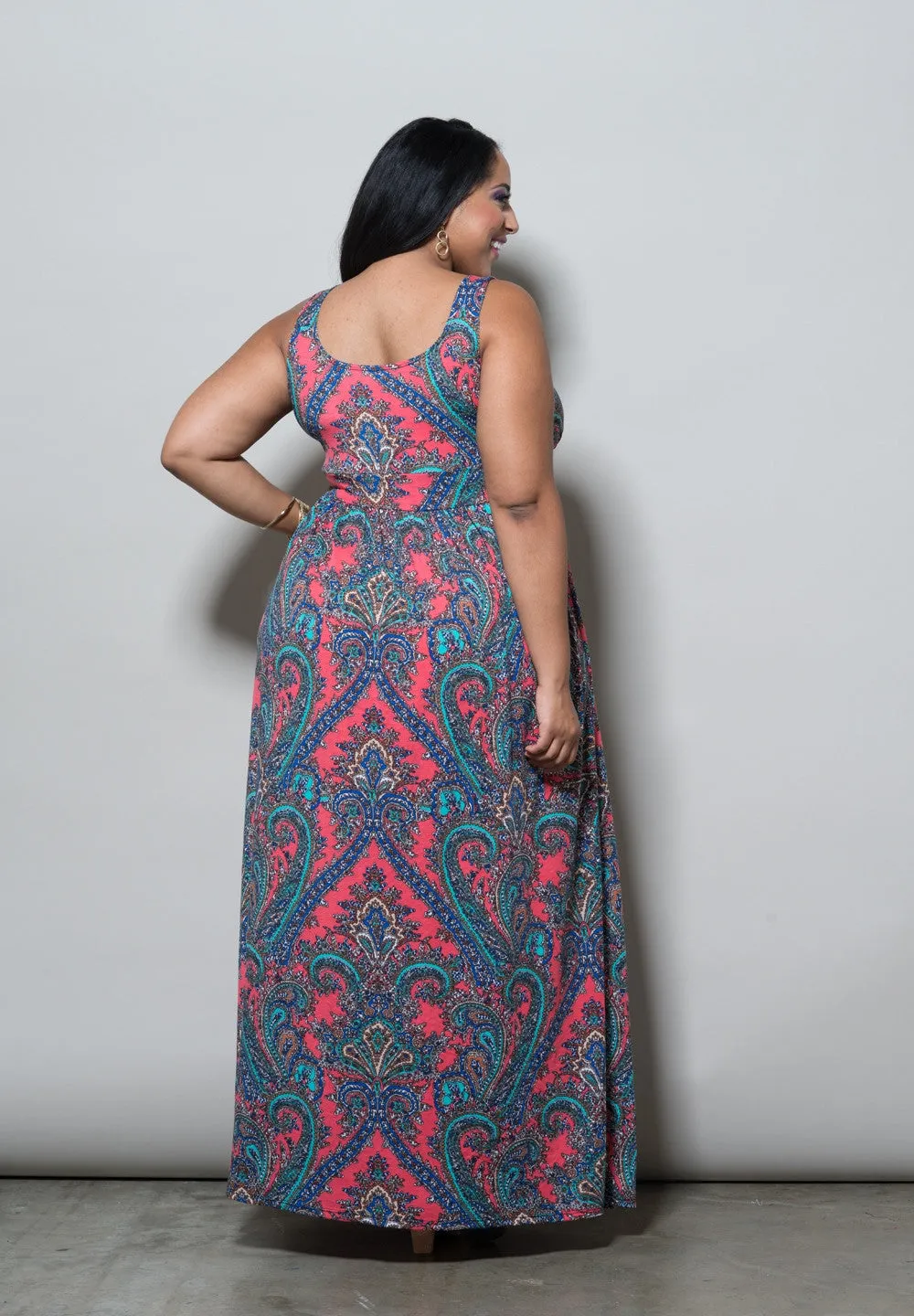 Paisley Maxi Dress