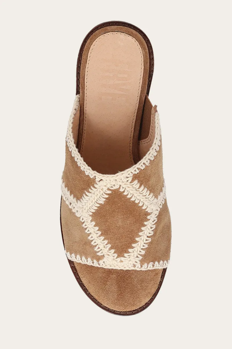 Pipa Crochet Platform Sandal