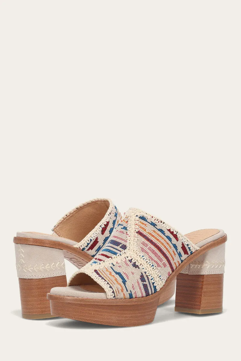 Pipa Crochet Platform Sandal