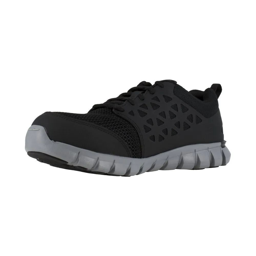 Reebok Sublite Cushion Athletic Work Shoe Women's Composite Toe Ib041 In Black