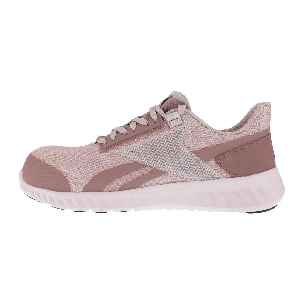 Reebok Sublite Legend Athletic Work Shoe Women's Composite Toe Rb212 In Rose Gold