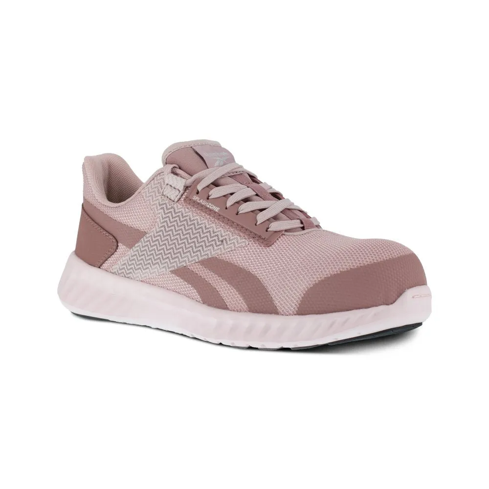 Reebok Sublite Legend Athletic Work Shoe Women's Composite Toe Rb212 In Rose Gold