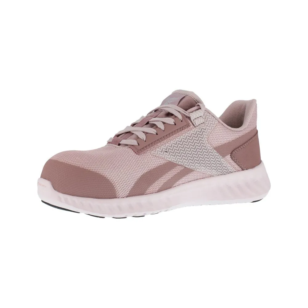 Reebok Sublite Legend Athletic Work Shoe Women's Composite Toe Rb212 In Rose Gold