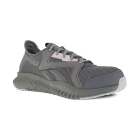 Reebok Women's Grey and Pink Flexagon 3.0 Work Shoe #RB461