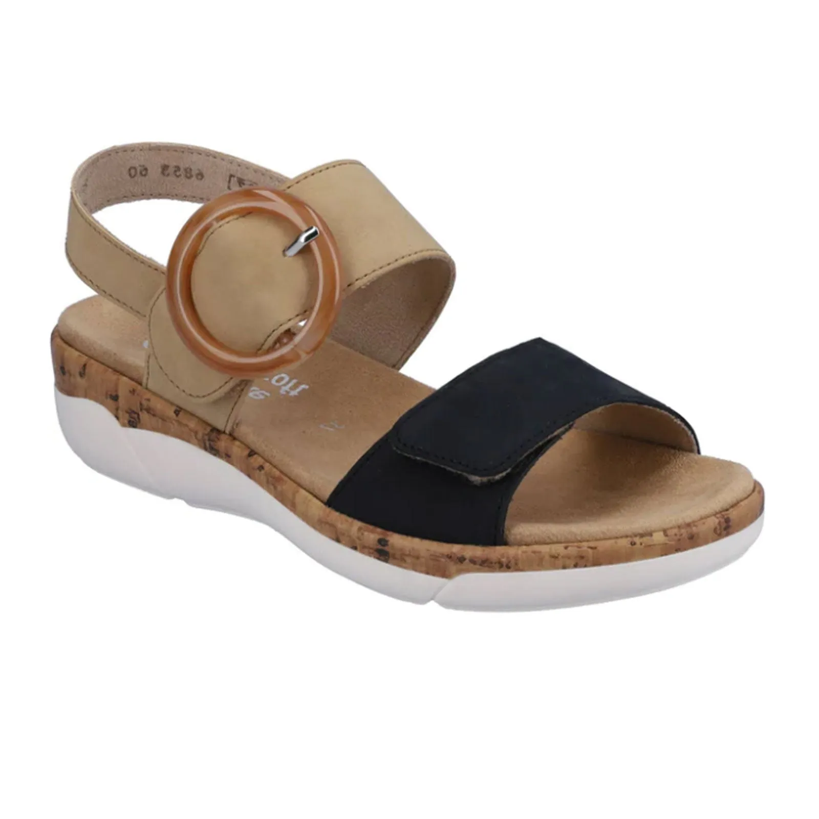 Remonte Jocelyn R6853-60 Backstrap Sandal (Women) - Pazifik/Sand