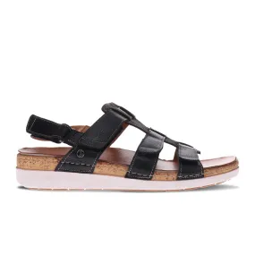 Revere Santorini Backstrap Sandal (Women) - Black