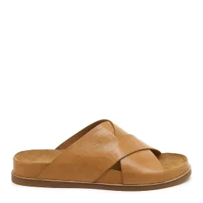 Sailor Tan Slide Sandal