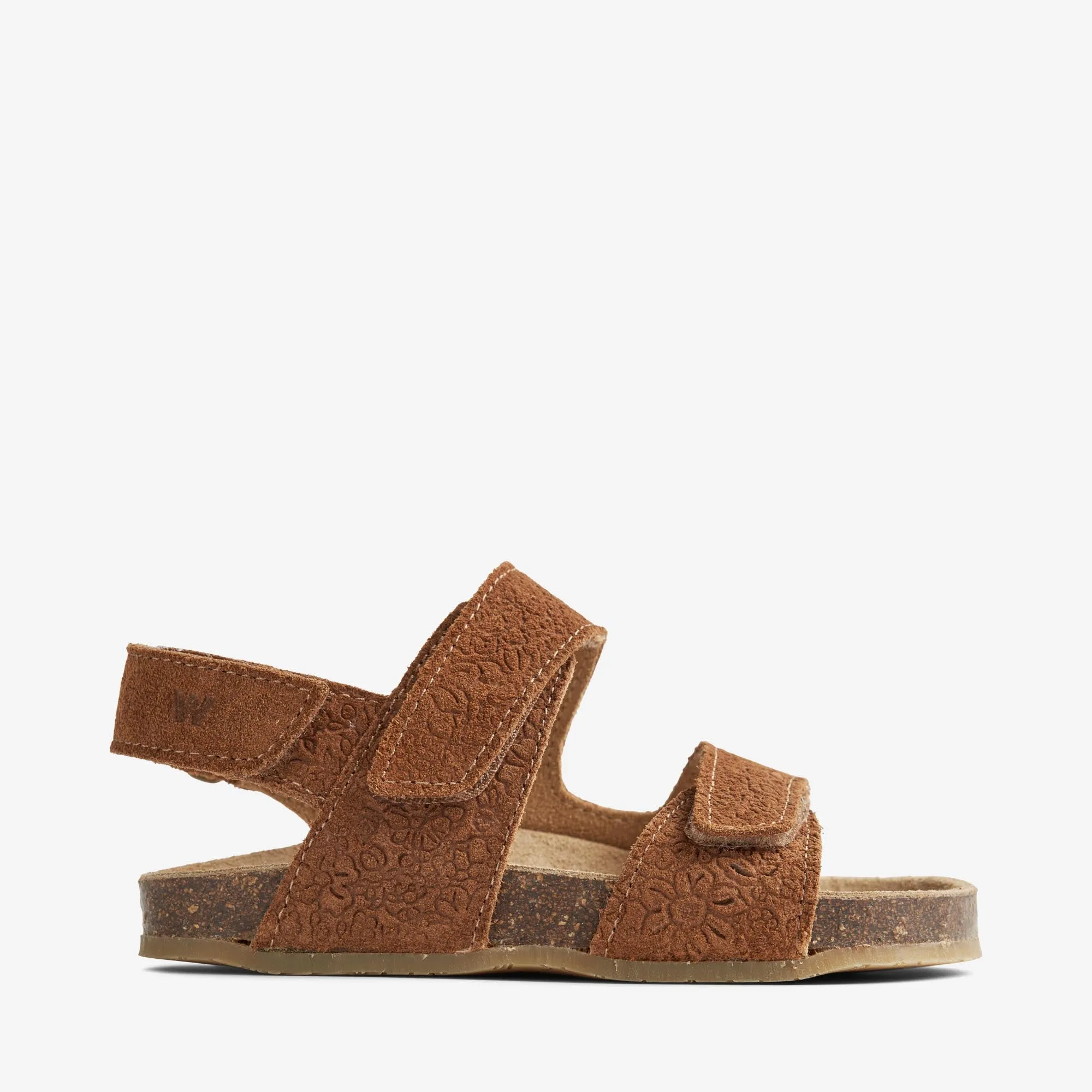 Sandal Cork Open Toe Cameron - cognac