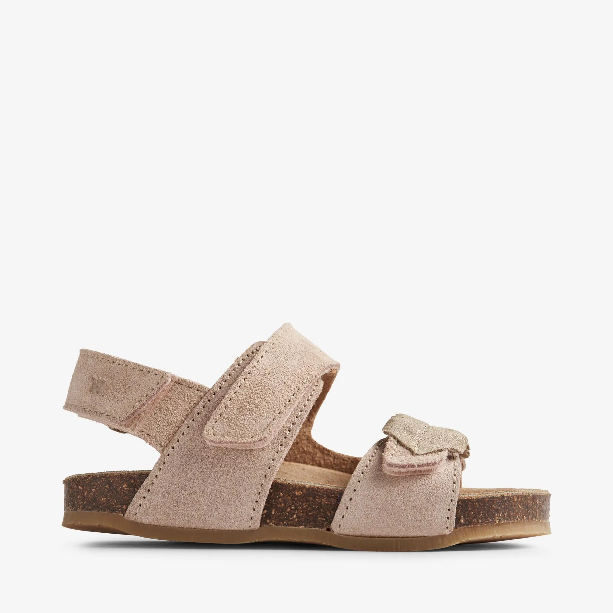 Sandal Cork Open Toe Clara - beige rose