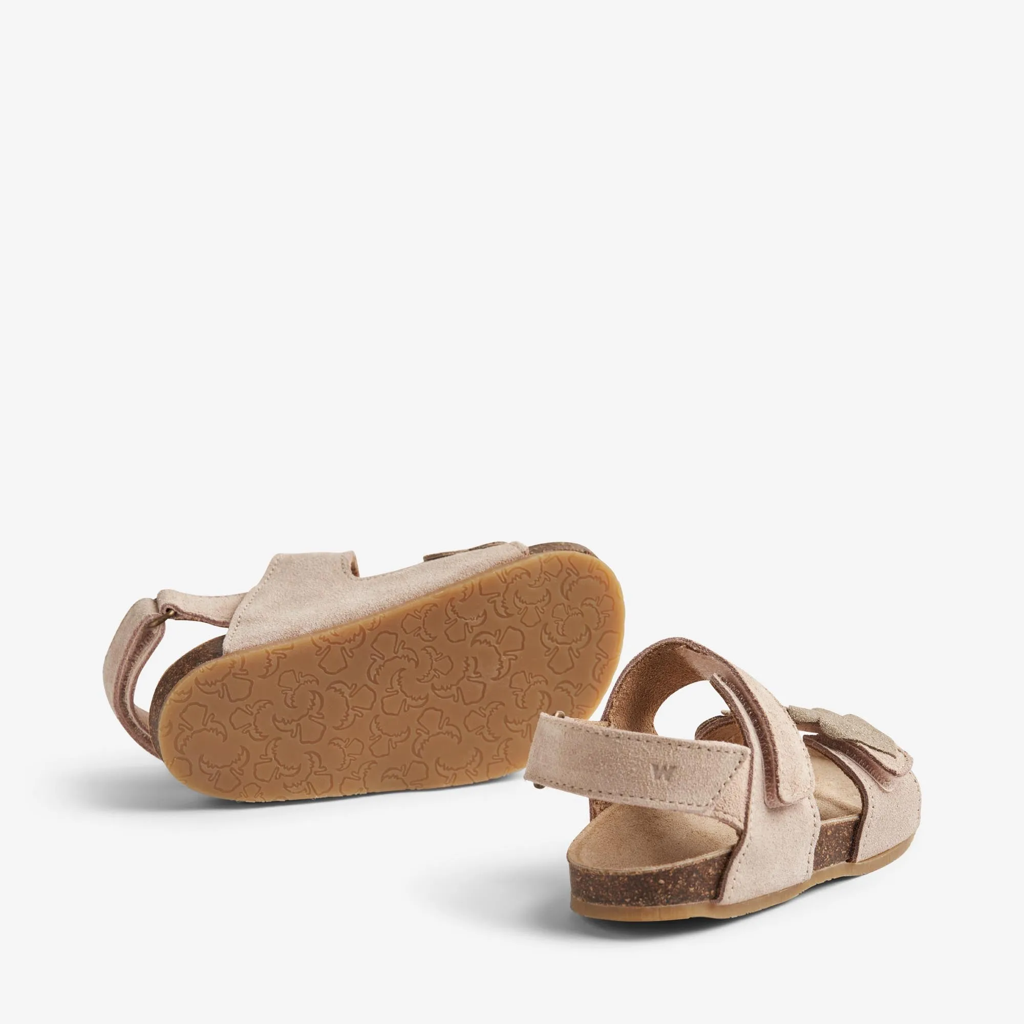 Sandal Cork Open Toe Clara - beige rose