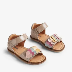 Sandal Open Toe Uma Patent - beige