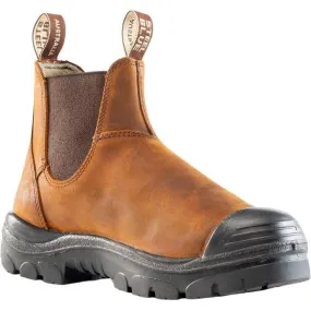 Steel Blue Men's Hobart PR Steel Toe Slip Resist Work Boot -Brown- 862903