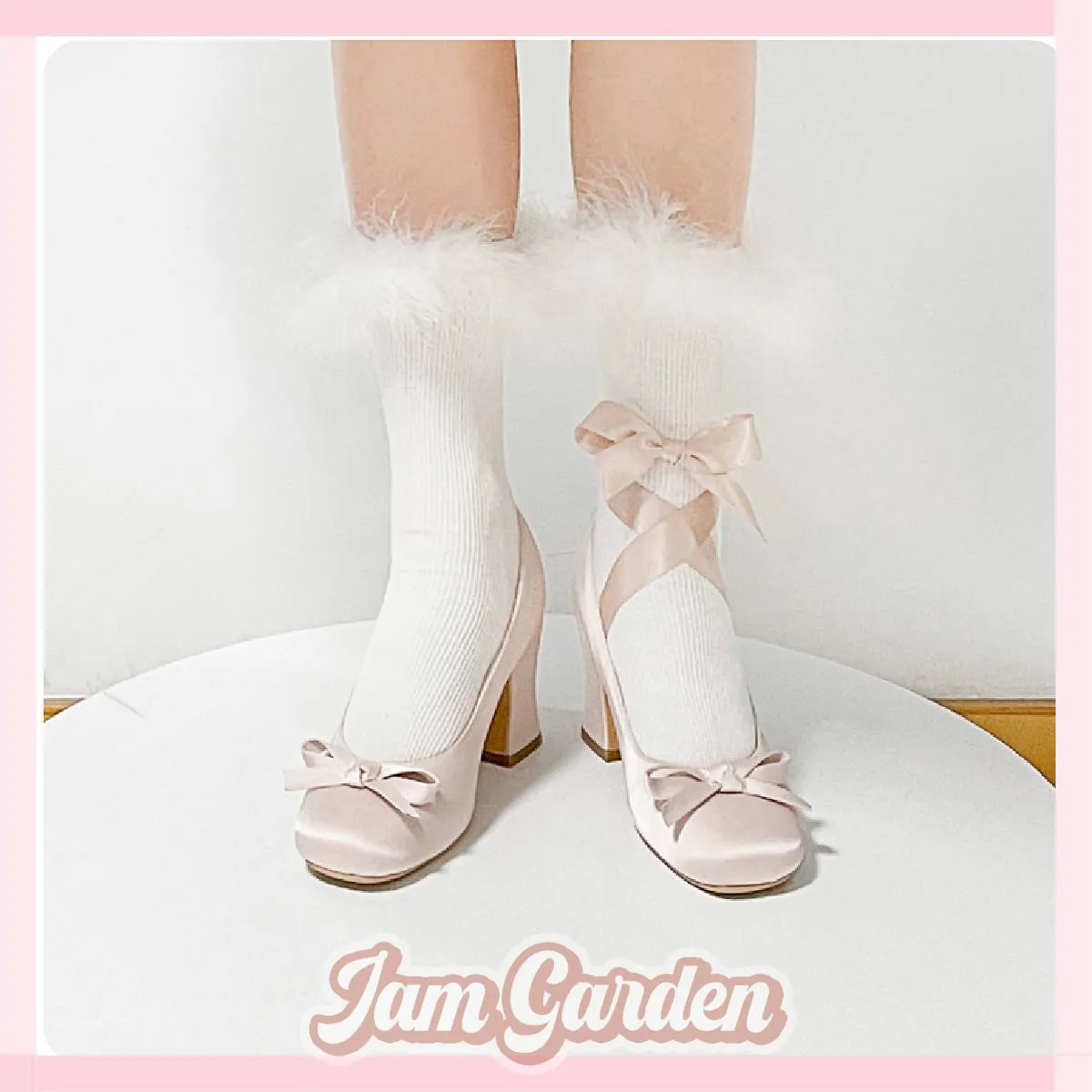 Strapless ballet Japanese Lolita high heels