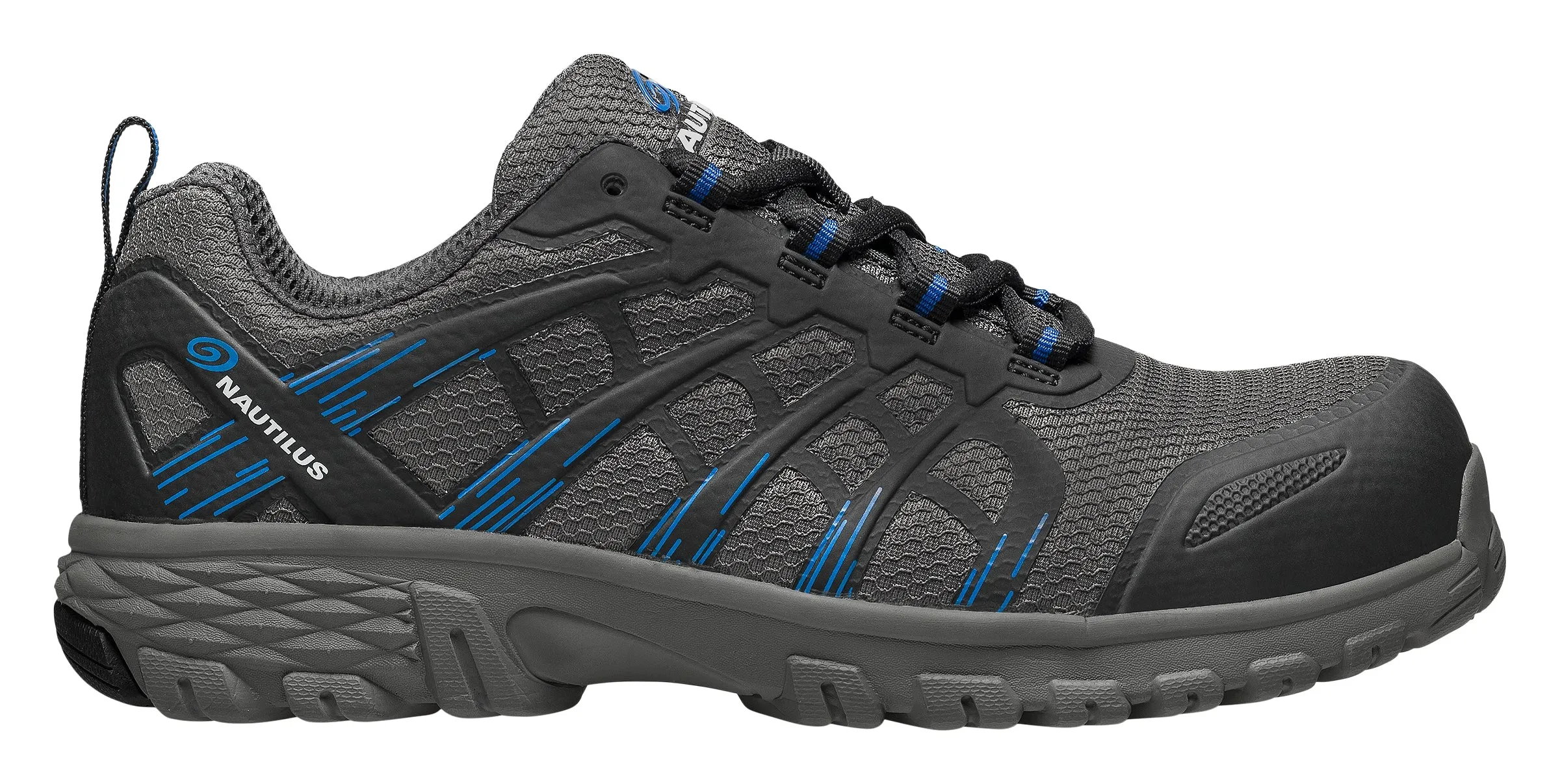 Stratus Grey Composite Toe EH Athletic Work Shoe