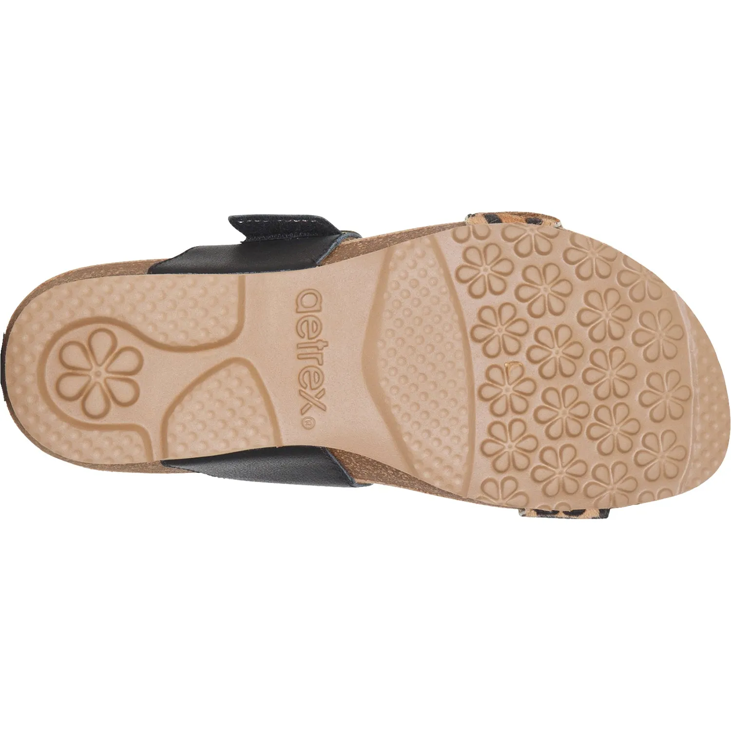 Women's Aetrex Daisy Leopard Leather