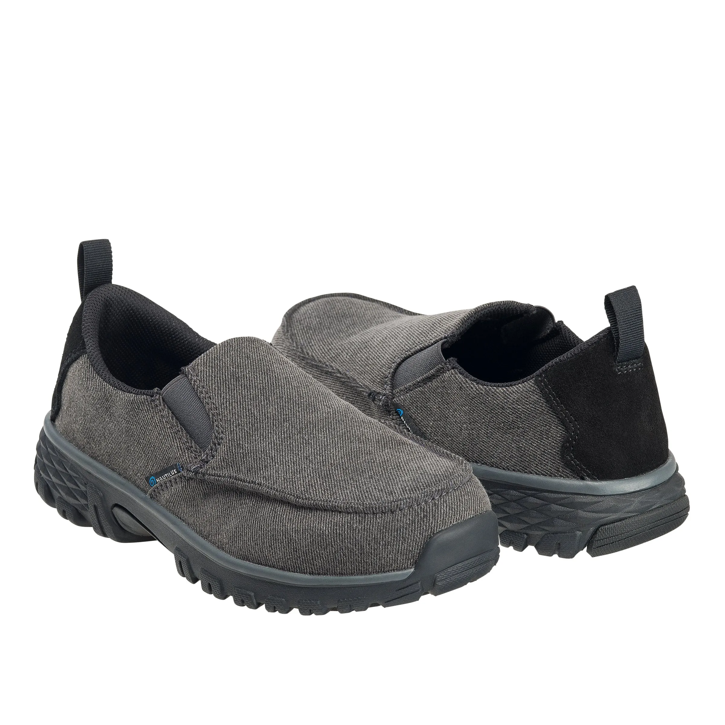 Women's Breeze Charcoal Alloy Toe EH Slip-On Work Shoe