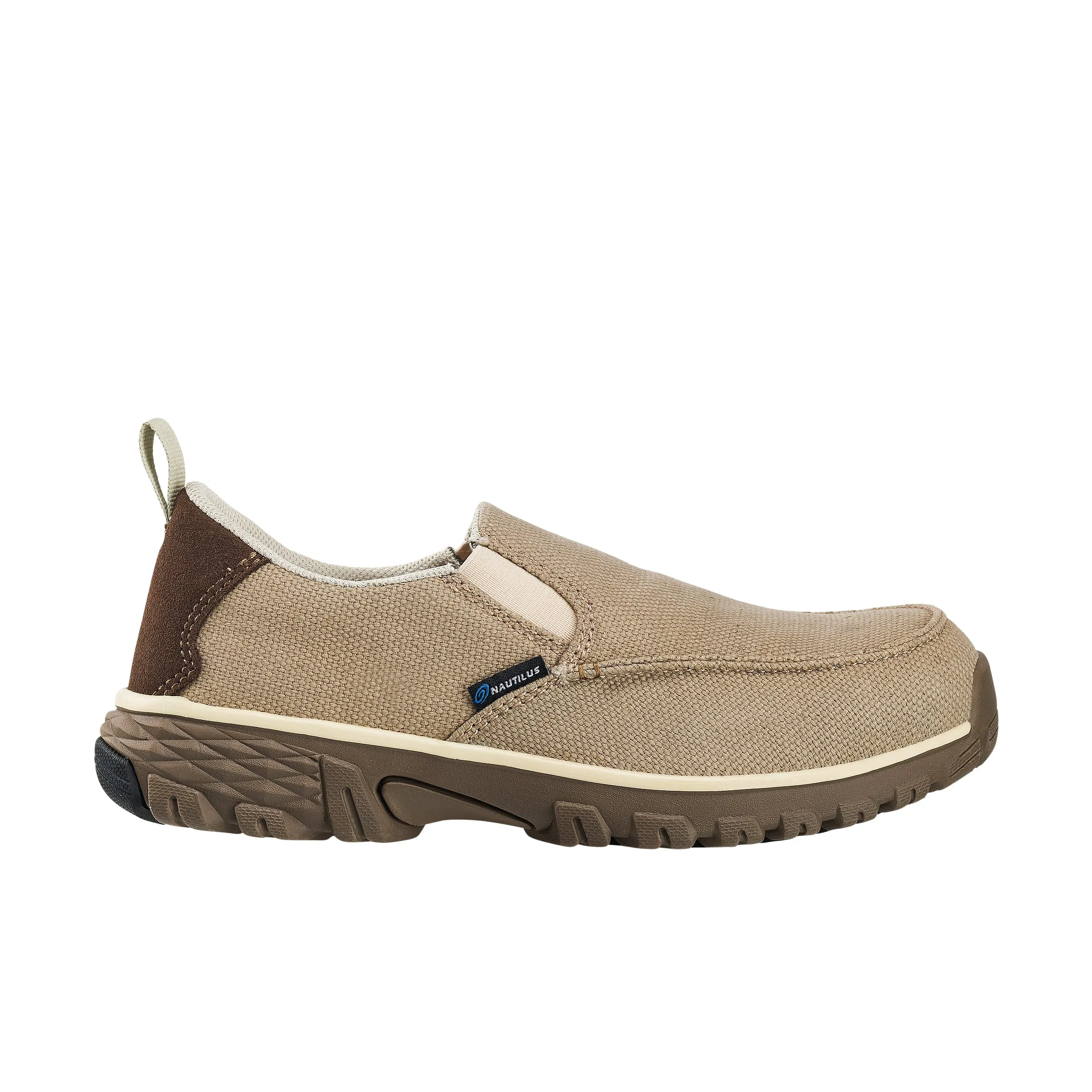 Women's Breeze Tan Alloy Toe EH Slip-On Work Shoe