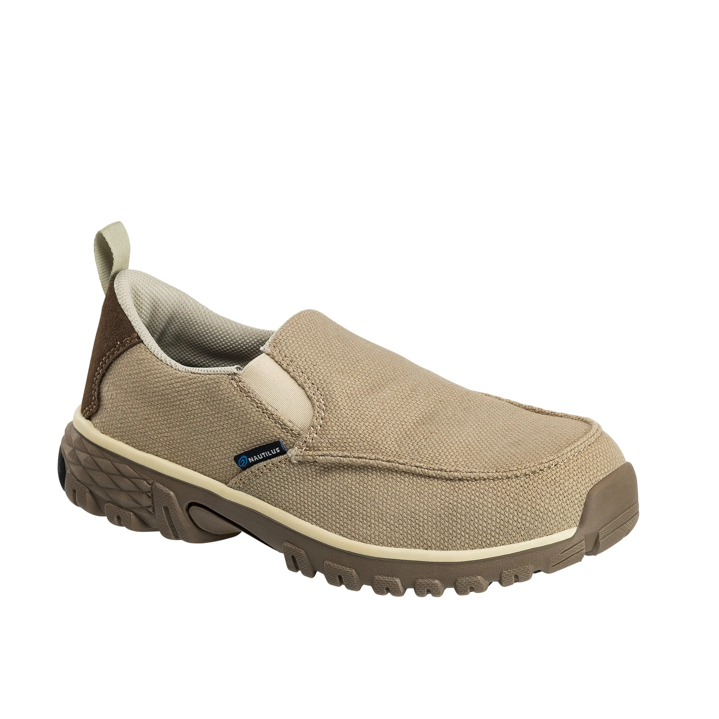 Women's Breeze Tan Alloy Toe EH Slip-On Work Shoe