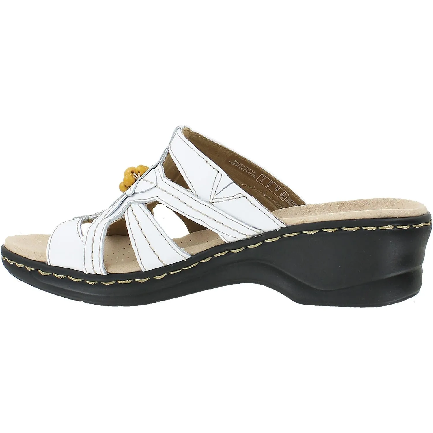 Women's Clarks Lexi Myrtle White Leather