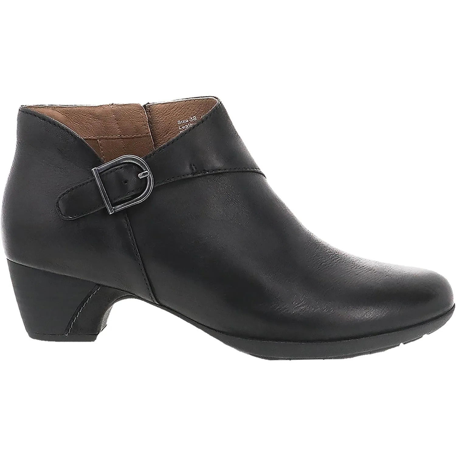 Women's Dansko Darbie Black Burnished Nubuck