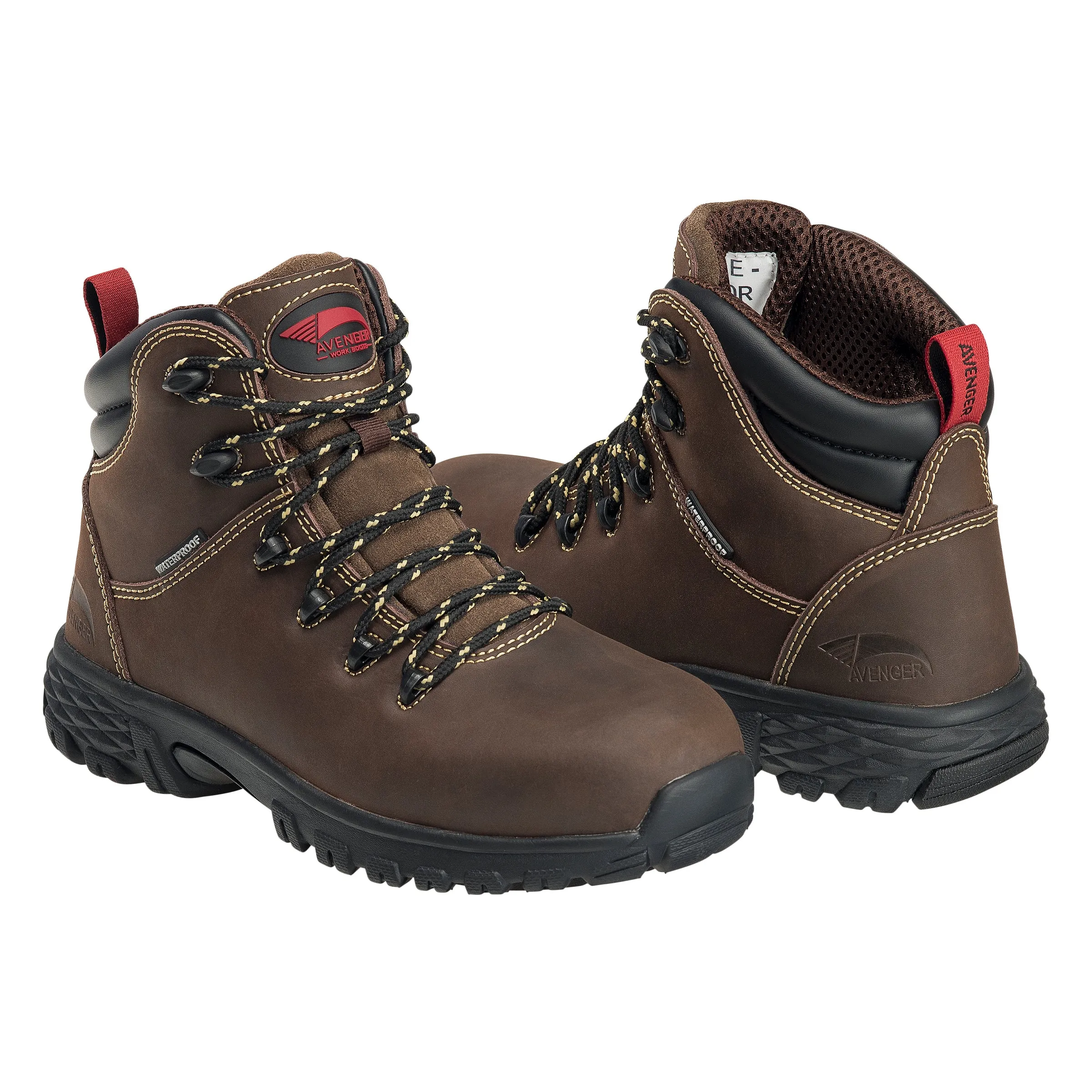 Women's Flight Brown Alloy Toe EH WP Work Boot