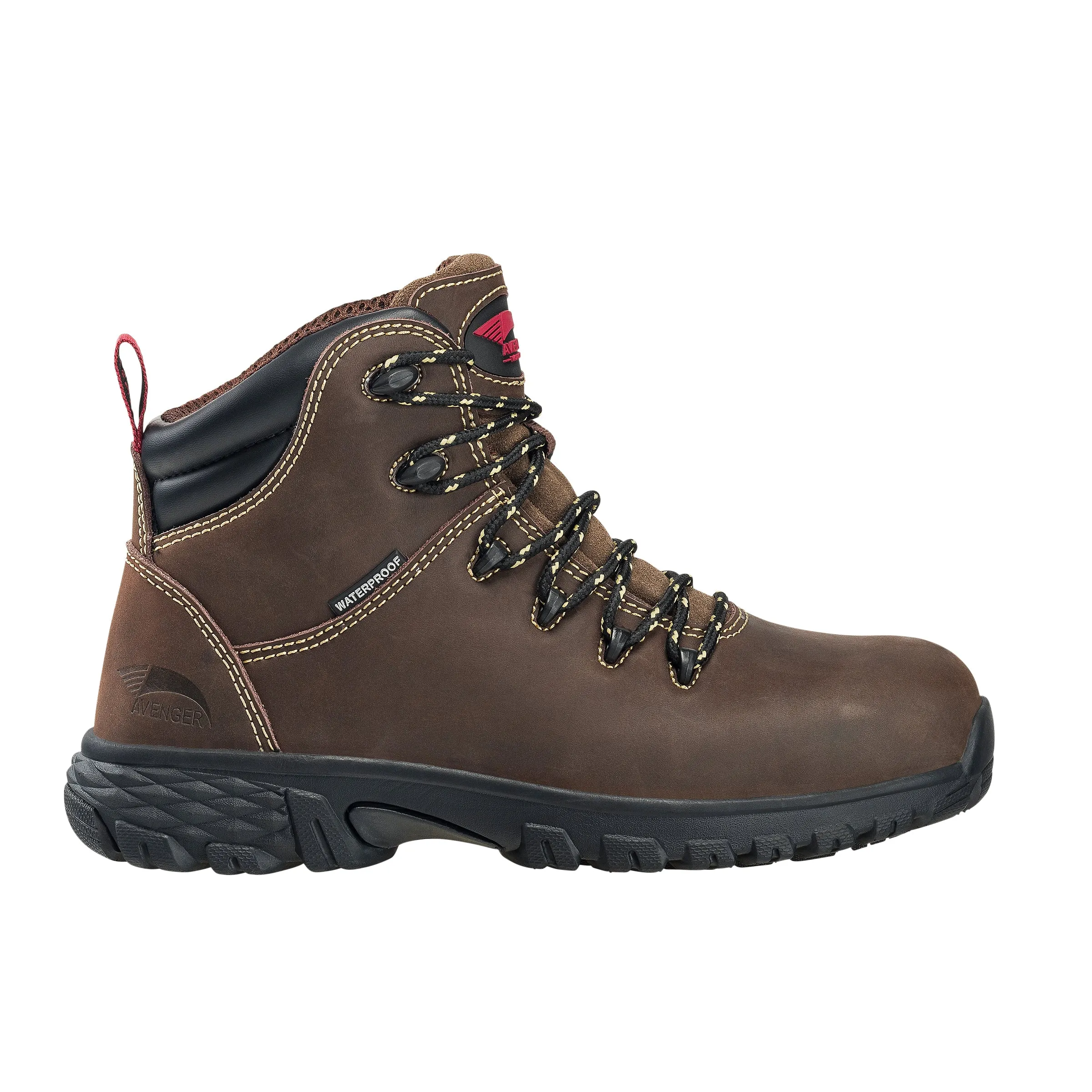 Women's Flight Brown Alloy Toe EH WP Work Boot