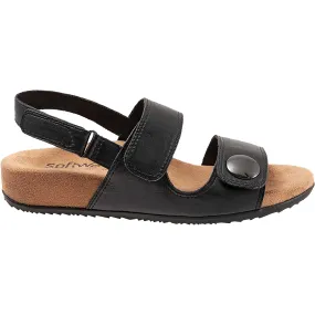 Women's SoftWalk Beatrice Black Leather