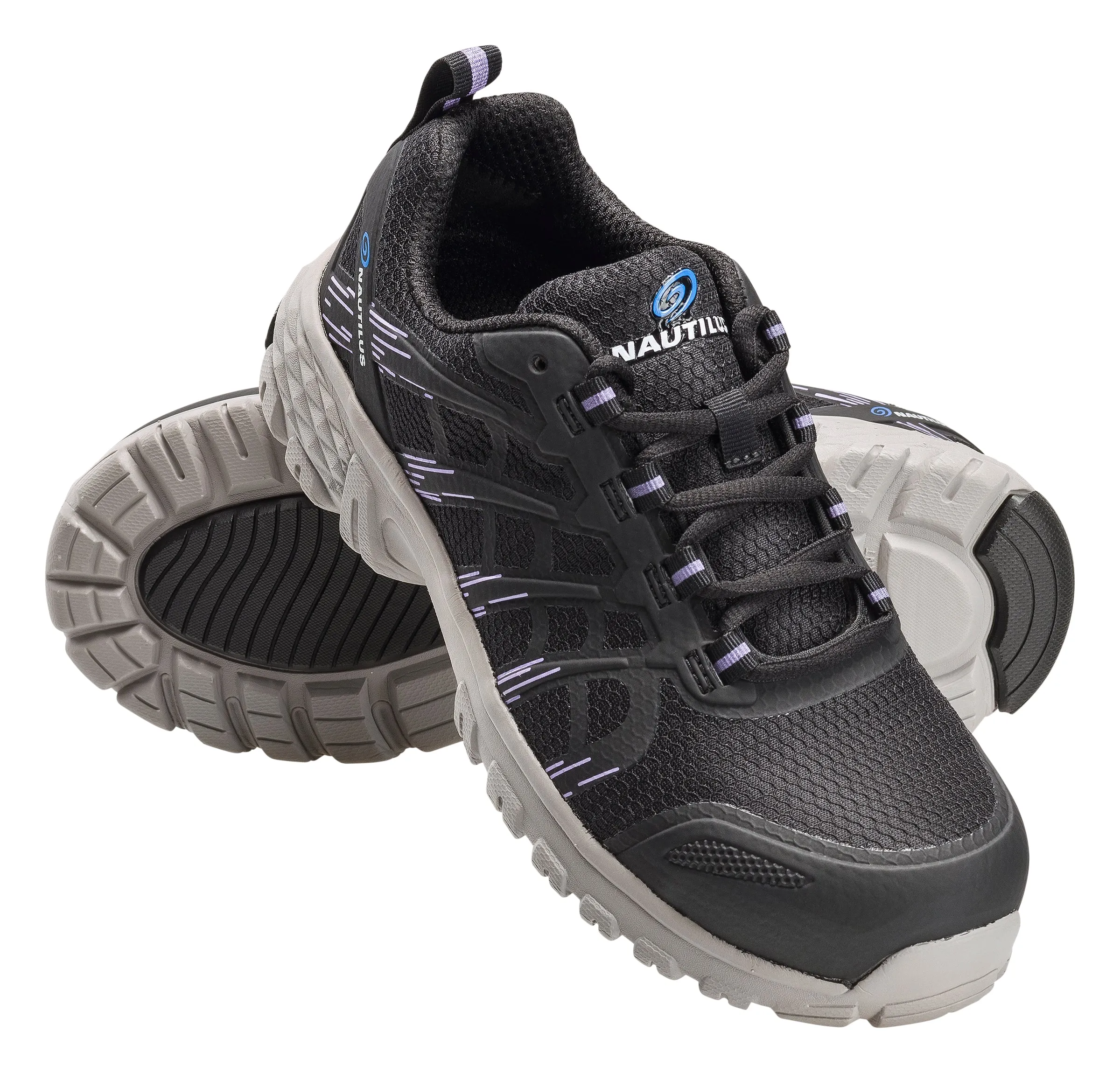 Women's Stratus Black Composite Toe EH Athletic Work Shoe