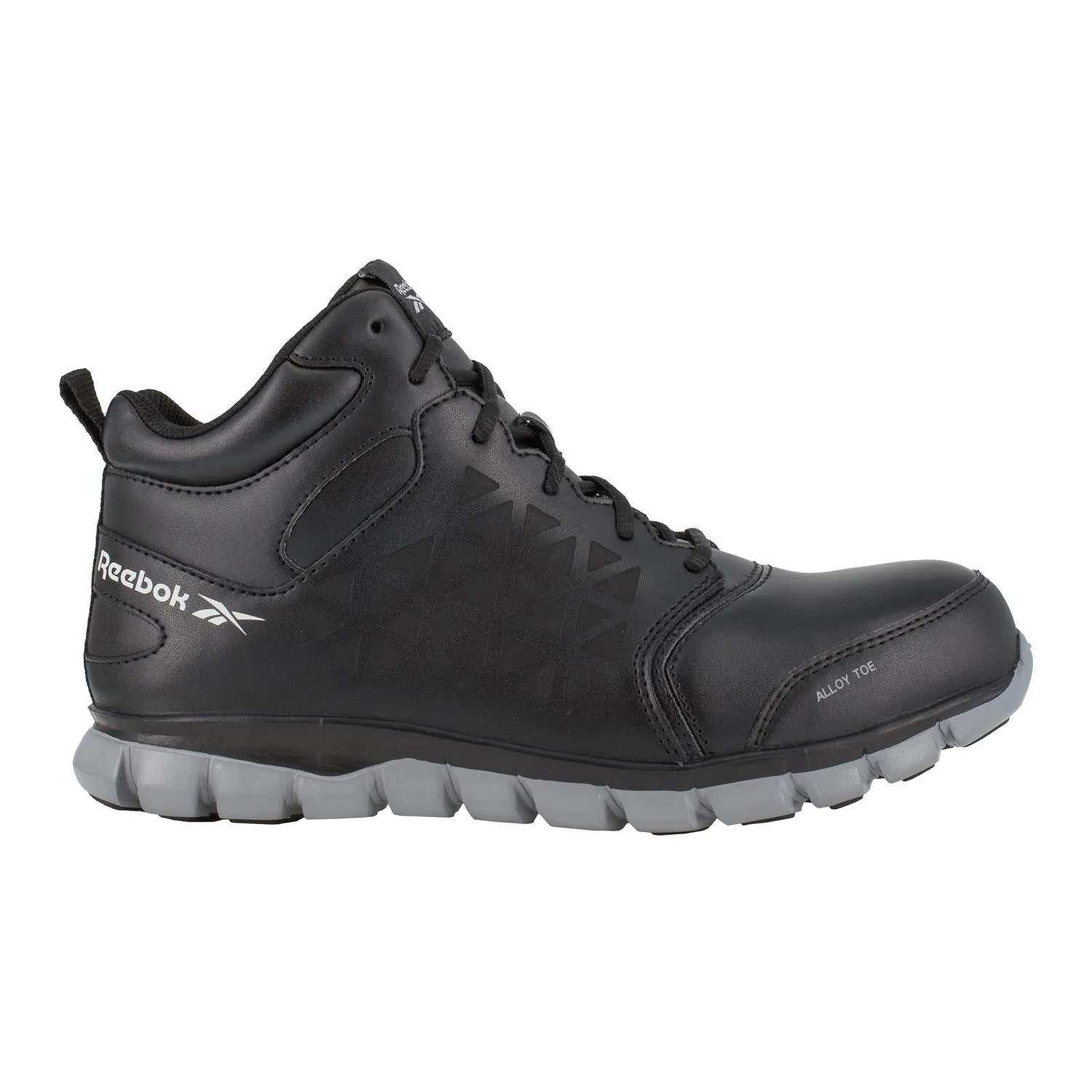 Women's Sublite Cushion Alloy-Toe Mid Cut Athletic Work Boot Black