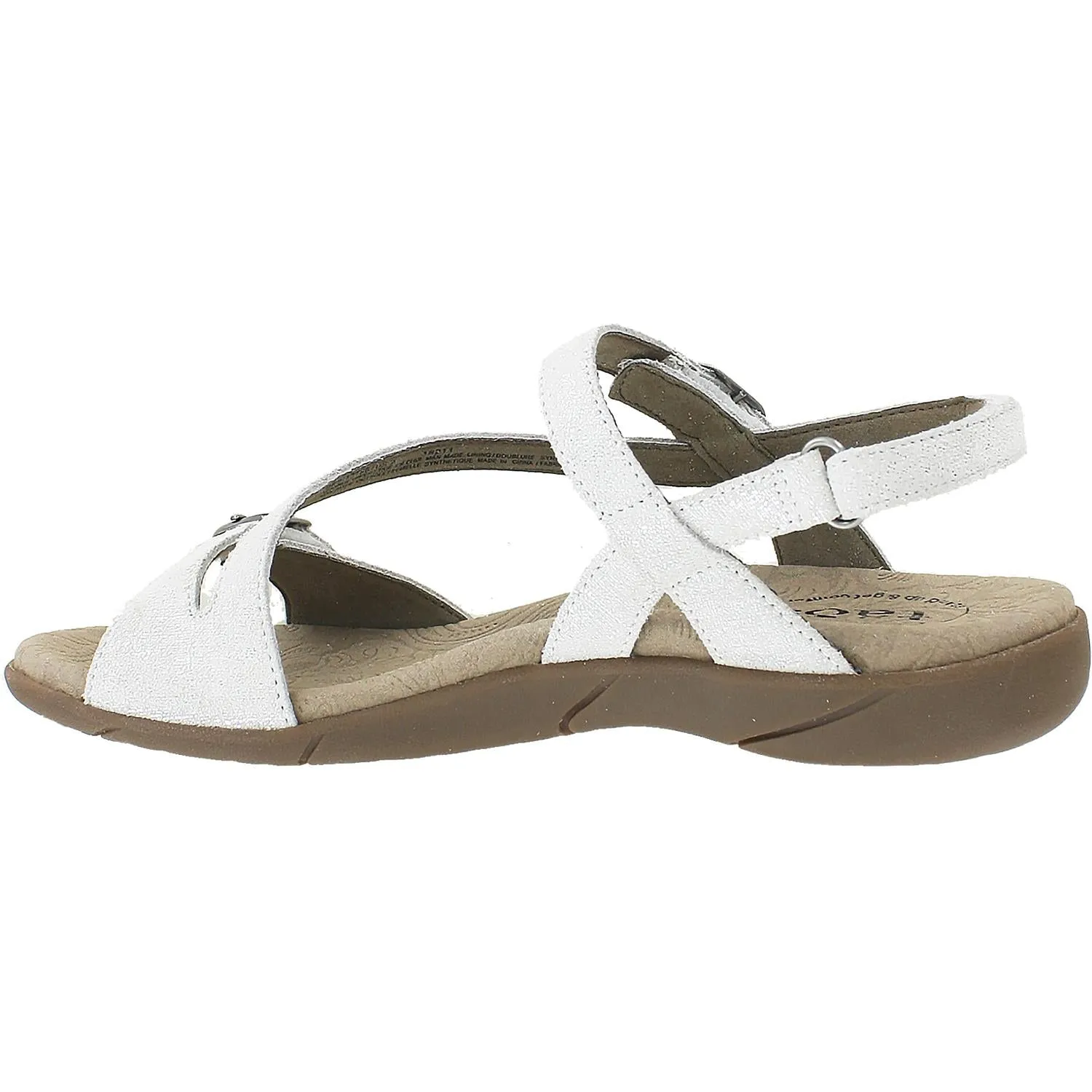 Women's Taos Beauty 2 White Metallic Leather