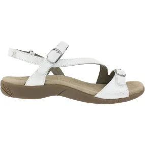 Women's Taos Beauty 2 White Metallic Leather