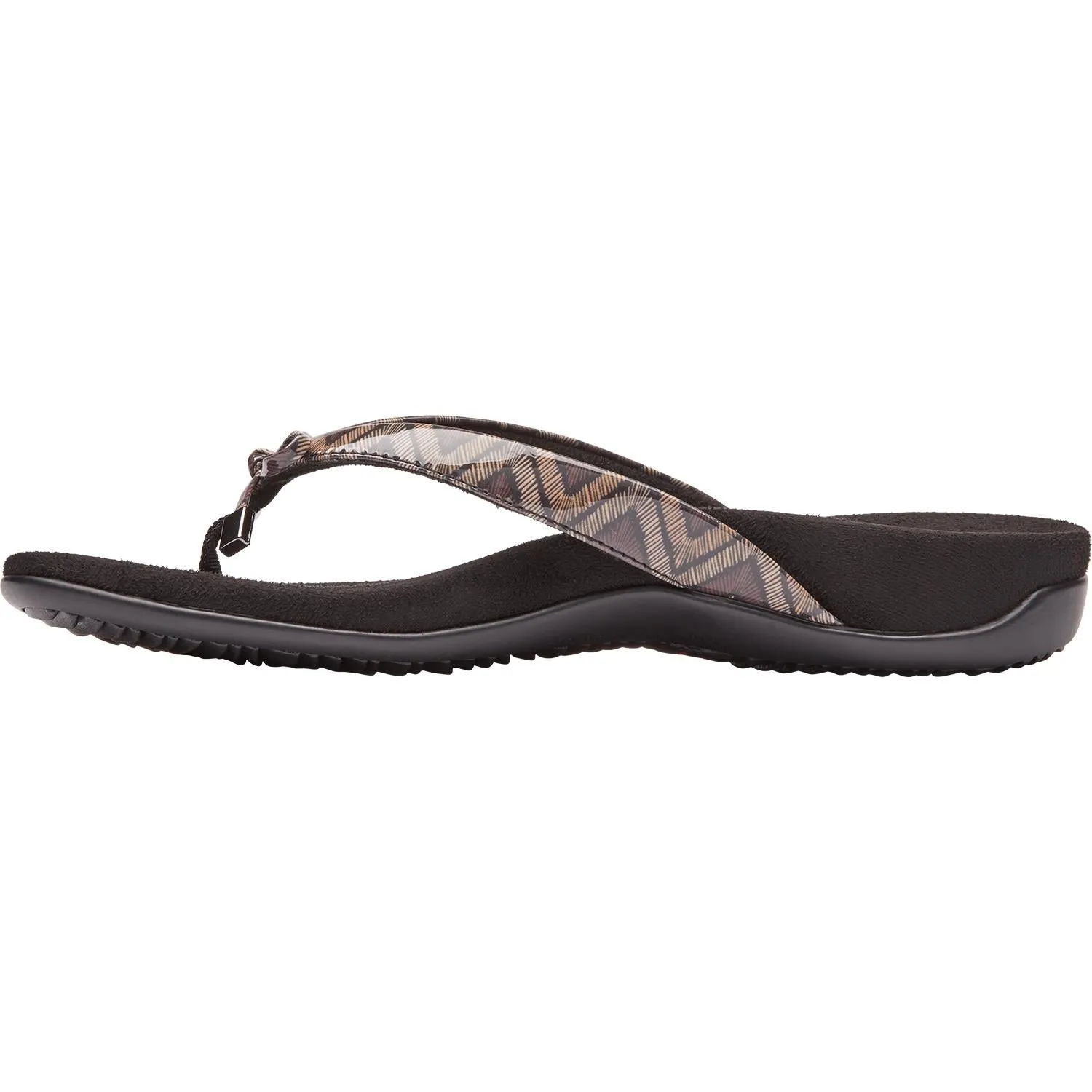 Women's Vionic Bella II Black Chevron Synthetic