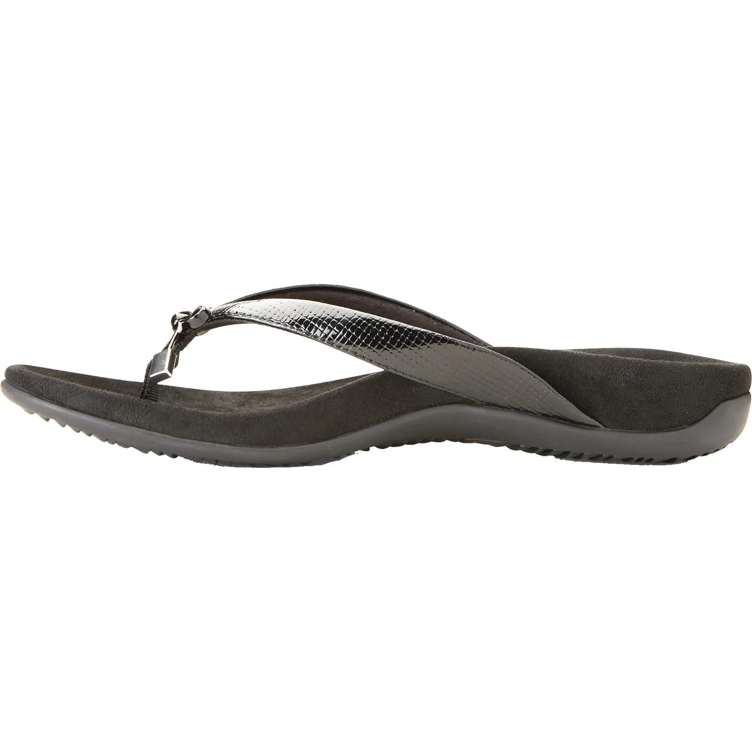 Women's Vionic Bella II Black Lizard Synthetic