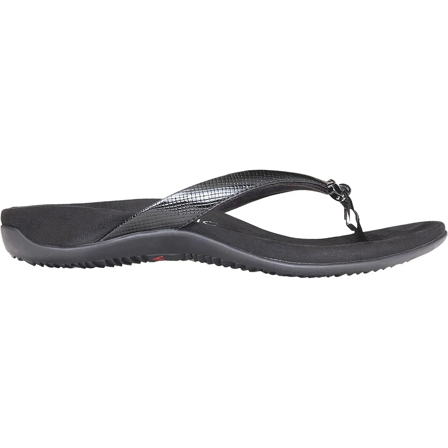 Women's Vionic Bella II Black Lizard Synthetic