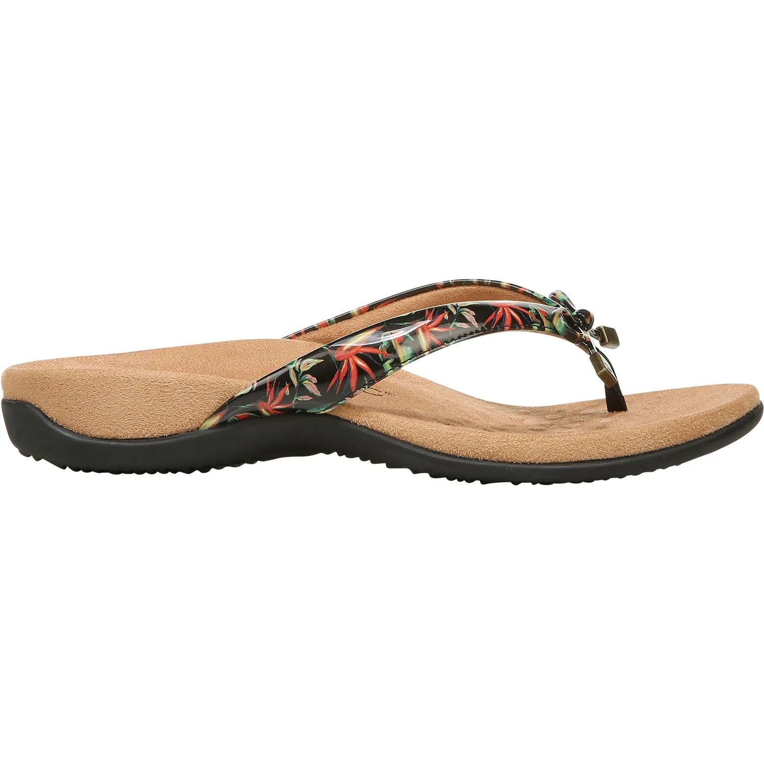 Women's Vionic Bella II Black Tropical Synthetic