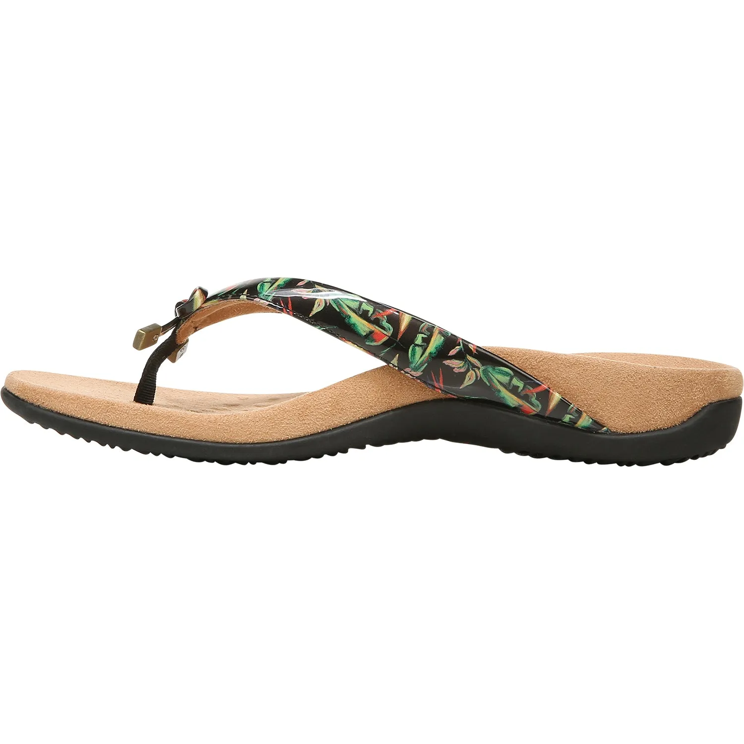 Women's Vionic Bella II Black Tropical Synthetic