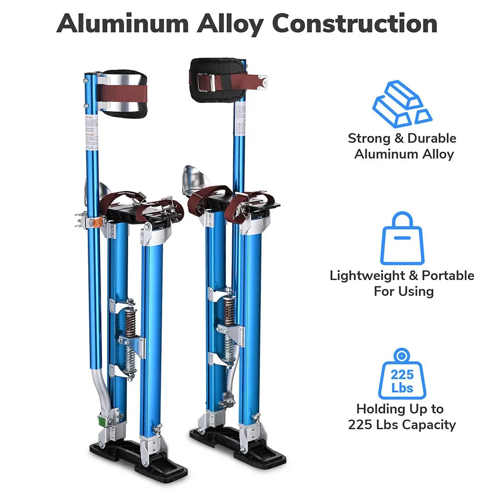 Yescom Drywall Stilts 24" - 40" Adjustable Aluminum